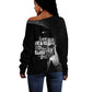 African America Heroes Malcolm X Off Shoulder Sweater By Any Means Necessary - African Pride