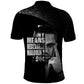 African America Heroes Malcolm X Polo Shirt By Any Means Necessary - African Pride
