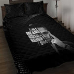 African America Heroes Malcolm X Quilt Bed Set By Any Means Necessary - African Pride
