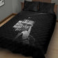 African America Heroes Malcolm X Quilt Bed Set By Any Means Necessary - African Pride