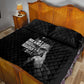 African America Heroes Malcolm X Quilt Bed Set By Any Means Necessary - African Pride