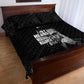 African America Heroes Malcolm X Quilt Bed Set By Any Means Necessary - African Pride