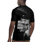 African America Heroes Malcolm X Rugby Jersey By Any Means Necessary - African Pride