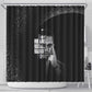 African America Heroes Malcolm X Shower Curtain By Any Means Necessary - African Pride