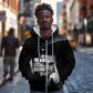 African America Heroes Malcolm X Zip Hoodie By Any Means Necessary - African Pride