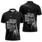 Malcolm X El-Hajj Malik El-Shabazz Zipper Polo Shirt By Any Means Necessary