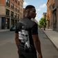 Malcolm X El-Hajj Malik El-Shabazz Zipper Polo Shirt By Any Means Necessary