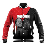 Malcolm X Speaks Baseball Jacket Legacy of the Civil Rights Leaders - African Pride