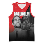Malcolm X Speaks Basketball Jersey Legacy of the Civil Rights Leaders - African Pride