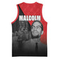 Malcolm X Speaks Basketball Jersey Legacy of the Civil Rights Leaders - African Pride