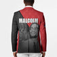 African America Heroes Blazer Malcolm X Speaks