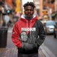 Malcolm X Speaks Hoodie Legacy of the Civil Rights Leaders - African Pride