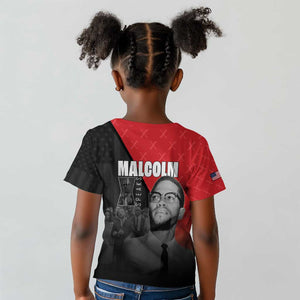Malcolm X Speaks Kid T shirt Legacy of the Civil Rights Leaders - African Pride