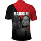 Malcolm X Speaks Polo Shirt Legacy of the Civil Rights Leaders - African Pride