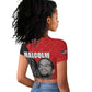 Malcolm X Speaks Raglan Cropped T shirt Legacy of the Civil Rights Leaders - African Pride