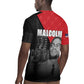 Malcolm X Speaks Rugby Jersey Legacy of the Civil Rights Leaders - African Pride