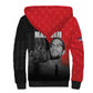 Malcolm X Speaks Sherpa Hoodie Legacy of the Civil Rights Leaders - African Pride