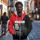 Malcolm X Speaks Zip Hoodie Legacy of the Civil Rights Leaders - African Pride