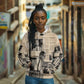 Malcolm X Vintage Newspaper Print Style Hoodie - African Pride