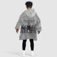 Black Women of World War II Kid Wearable Blanket Hoodie 6888th Central Postal Directory Battalion