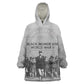 Black Women of World War II Kid Wearable Blanket Hoodie 6888th Central Postal Directory Battalion