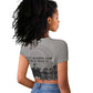 Black Women of World War II Raglan Cropped T shirt 6888th Central Postal Directory Battalion