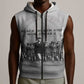 Black Women of World War II Sleeveless Zip Hoodie 6888th Central Postal Directory Battalion