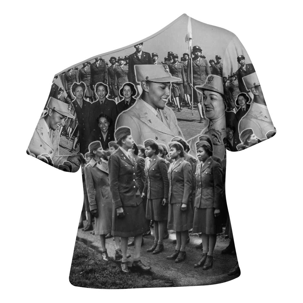 Six Triple Eight Cross Shoulder Shirt Women of the Womens Army Corps
