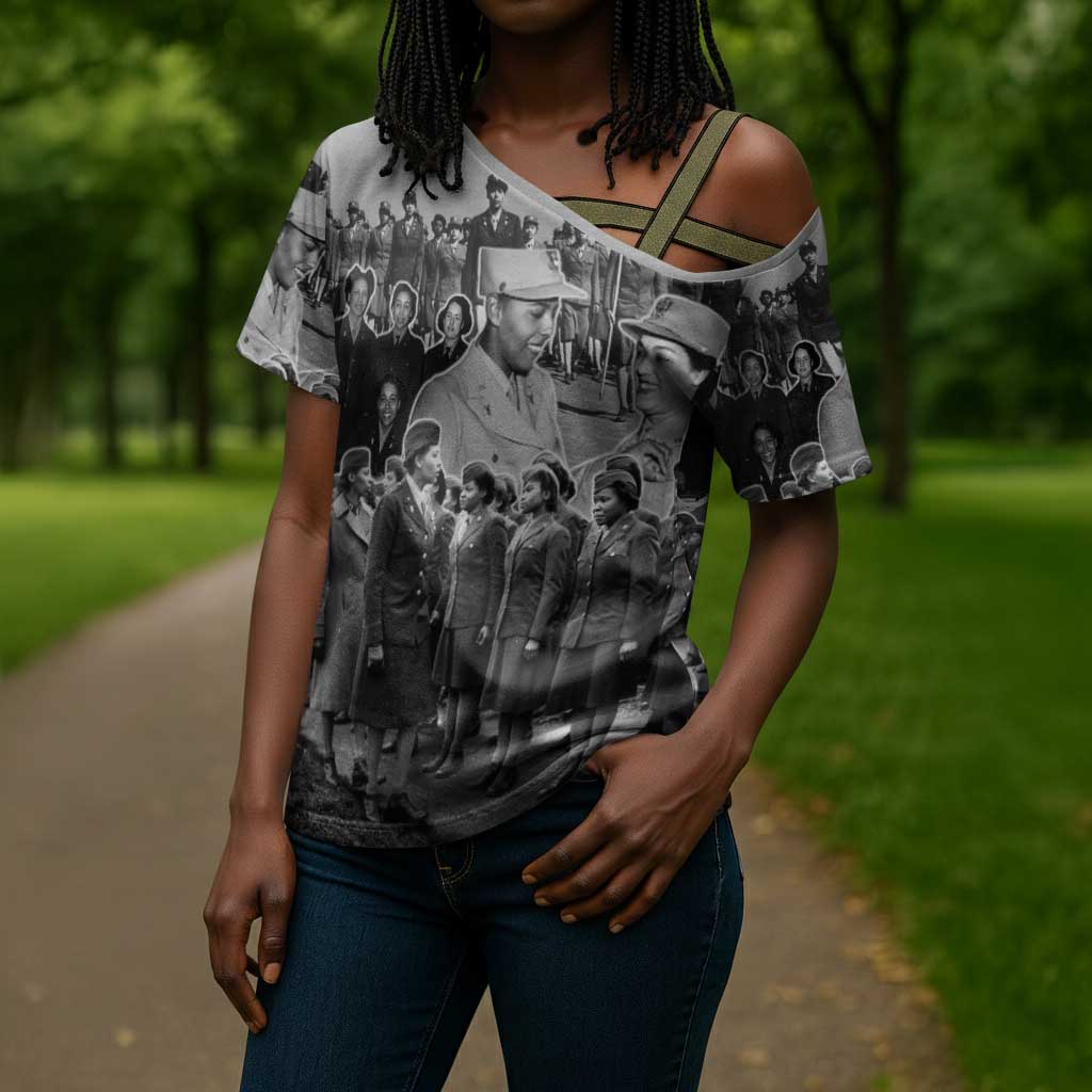 Six Triple Eight Cross Shoulder Shirt Women of the Womens Army Corps