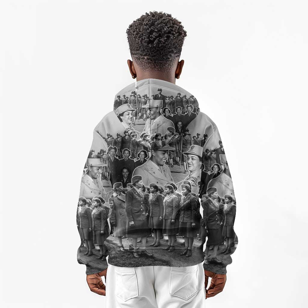 Six Triple Eight Kid Hoodie Women of the Womens Army Corps