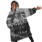 Six Triple Eight Kid Wearable Blanket Hoodie Women of the Womens Army Corps