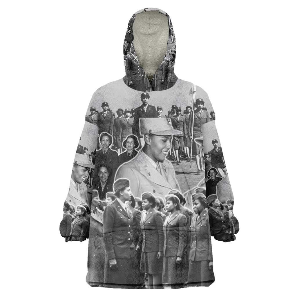 Six Triple Eight Kid Wearable Blanket Hoodie Women of the Womens Army Corps