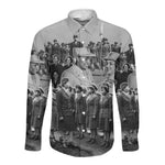 Six Triple Eight Long Sleeve Button Shirt Women of the Womens Army Corps