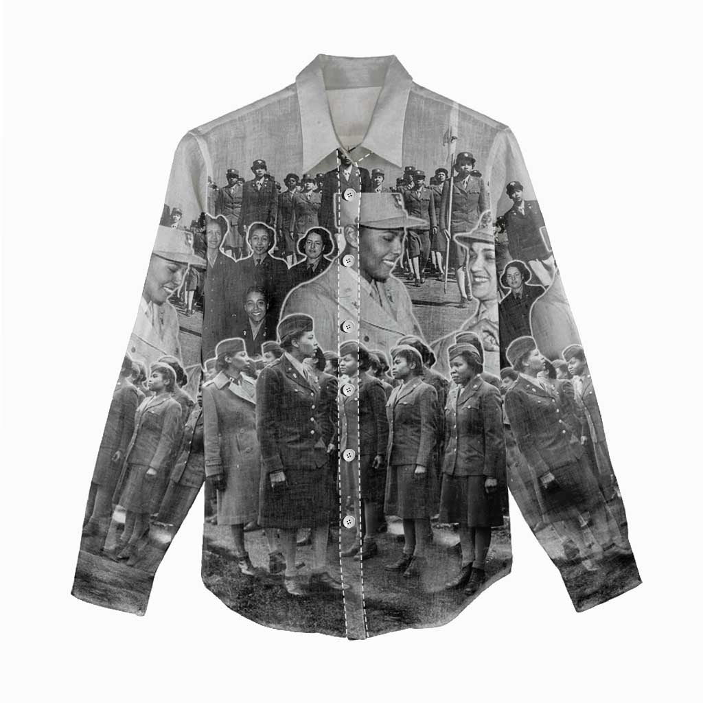 Six Triple Eight Women Casual Shirt Women of the Womens Army Corps
