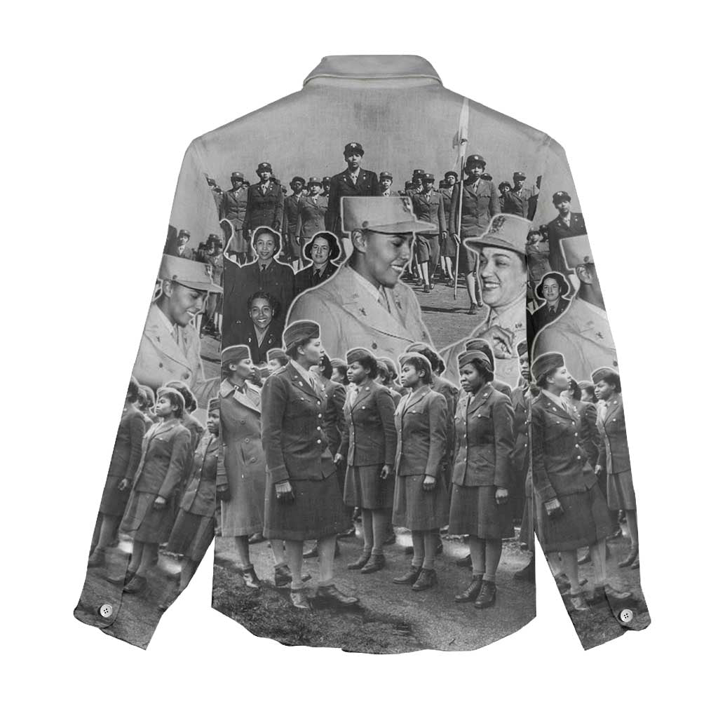 Six Triple Eight Women Casual Shirt Women of the Womens Army Corps