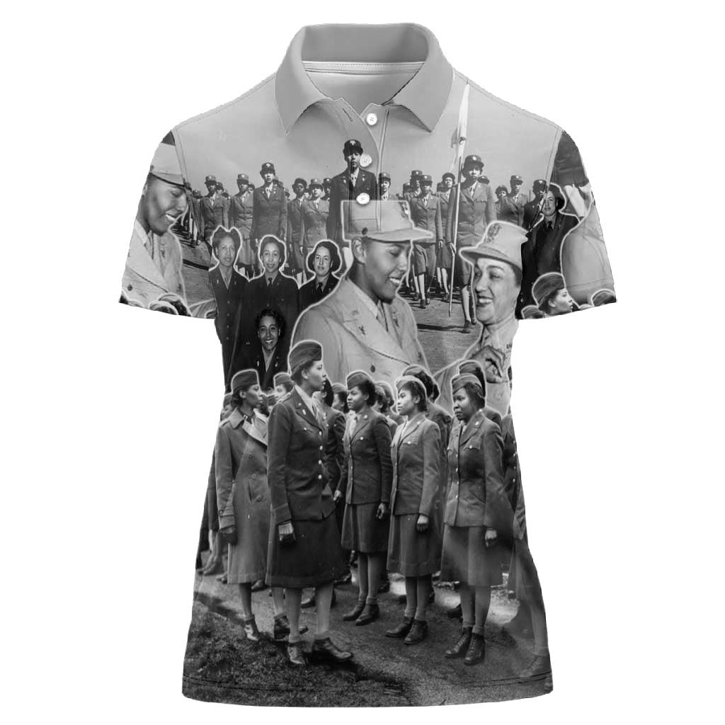 Six Triple Eight Women Polo Shirt Women of the Womens Army Corps