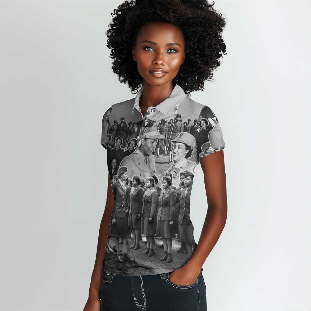 Six Triple Eight Women Polo Shirt Women of the Womens Army Corps