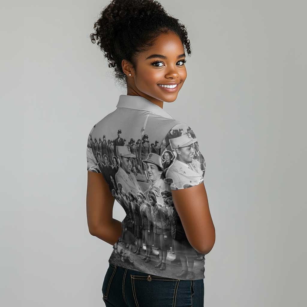Six Triple Eight Women Polo Shirt Women of the Womens Army Corps