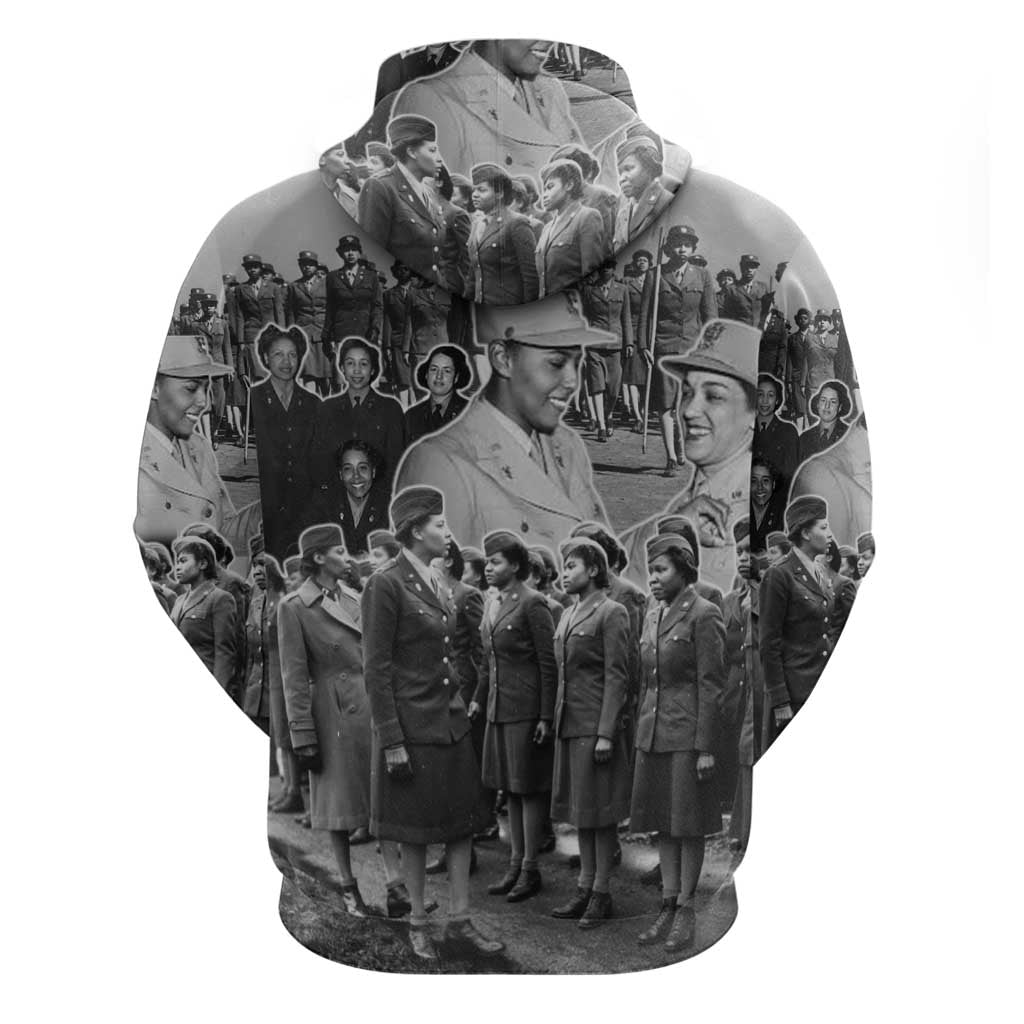 Six Triple Eight Zip Hoodie Women of the Womens Army Corps