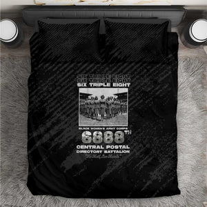 6888th Central Postal Directory Battalion Bedding Set Six Triple Eight