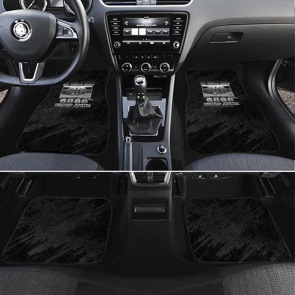 6888th Central Postal Directory Battalion Car Mats Six Triple Eight