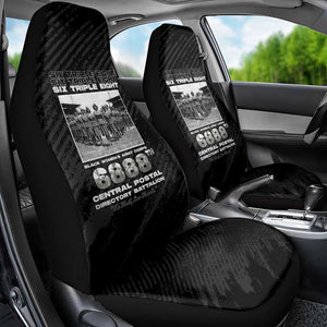 6888th Central Postal Directory Battalion Car Seat Cover Six Triple Eight