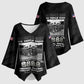 6888th Central Postal Directory Battalion Kimono Sleeve Blouse Six Triple Eight