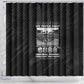 6888th Central Postal Directory Battalion Shower Curtain Six Triple Eight
