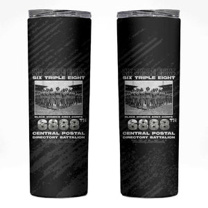 6888th Central Postal Directory Battalion Skinny Tumbler Six Triple Eight