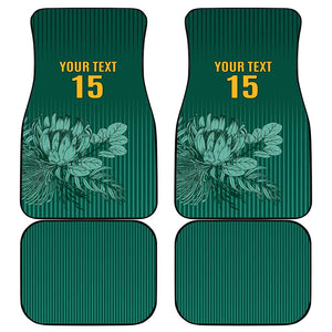 Custom South Africa Cricket Car Mats Come On Proteas