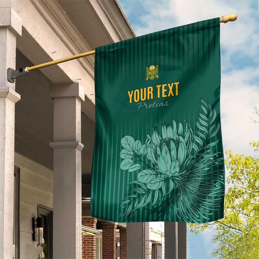 Custom South Africa Cricket Garden Flag Come On Proteas