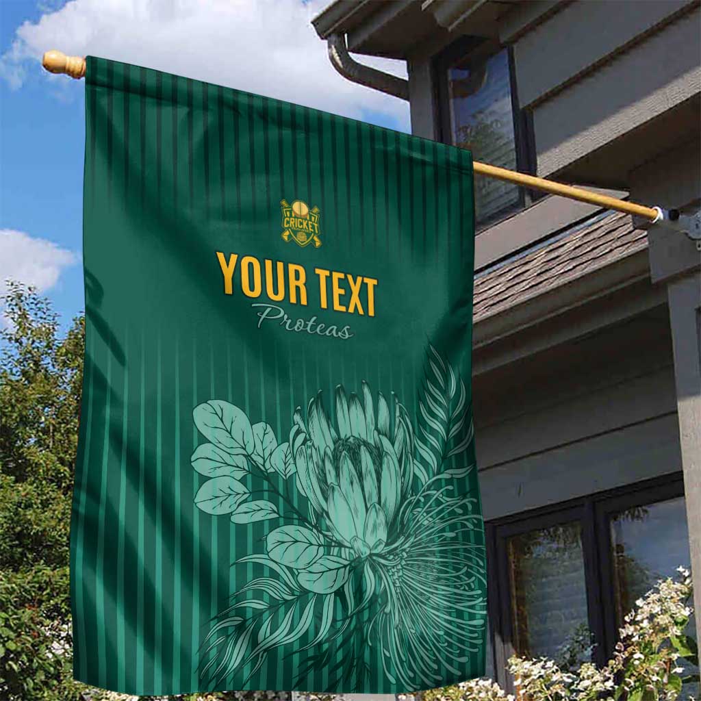 Custom South Africa Cricket Garden Flag Come On Proteas
