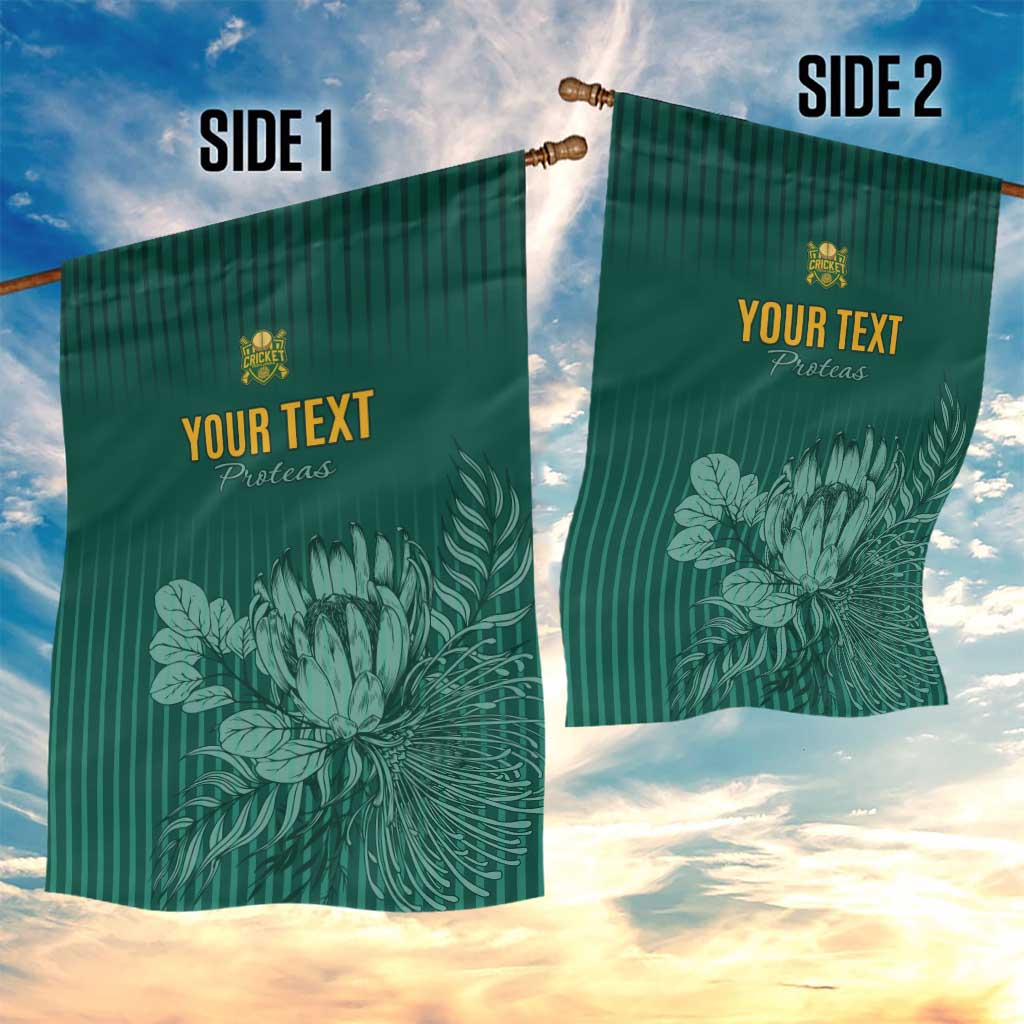 Custom South Africa Cricket Garden Flag Come On Proteas
