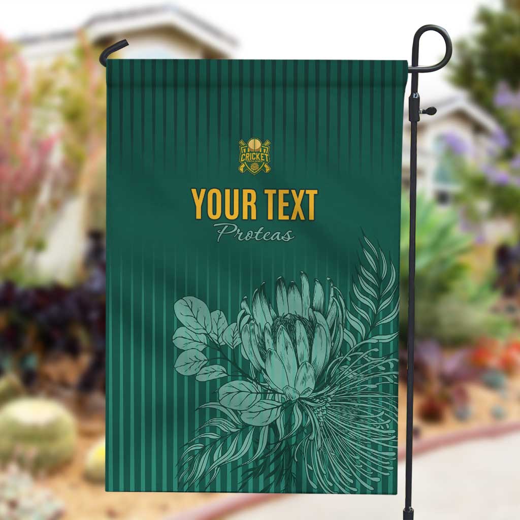 Custom South Africa Cricket Garden Flag Come On Proteas